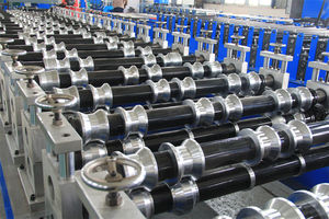 Automatische PPGI IBR <span class=keywords><strong>Panel</strong></span> Ein schicht ige Metalldach walzen form maschine Trapez dach blech Stahl ziegel herstellungs maschine - Product Image 5