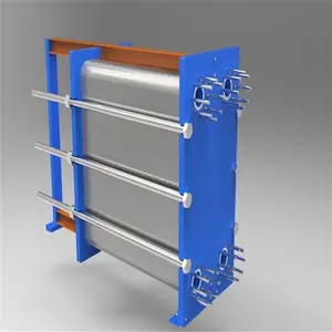 BW Customized Gas Boiler Plate Heat Exchanger Double-Wall Gas Water Brazed Plate Heat Exchanger