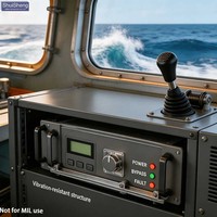 Convertisseur de puissance marin certifié ABS anti-corrosion pour applications d'alimentation sans interruption (ASI) embarquées et d'alimentation de secours