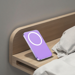 Sạc dự phòng <span class=keywords><strong>mini</strong></span> không dây từ tính 5000mAh cho <span class=keywords><strong>iPhone</strong></span>, trạm sạc điện thoại di động - Product Image 4