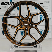 Rines de aleación forjados personalizados EVOR de 2 piezas para autos de lujo 718 911 458 488 Tesla Model 3 Mercedes AMG BMW