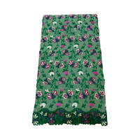 Dentelle en voile de coton suisse en gros, appliqué floral, papillon, broderie, dentelle ajourée, motif de dentelle guipure