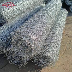 Malla de Gaviones Hexagonal Tejida Premium y Duradera (Alambre de Hierro Bajo en Carbono, Tipo Cadena) para Control de la Erosión, Jaulas de Gaviones - Product Image 2