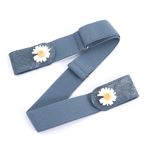 Directo de fábrica, sin costuras, elástico, versátil, invisible, ajustable, cinturón para jeans de hombre y mujer, sin necesidad de perforaciones, práctico. - Product Image 5