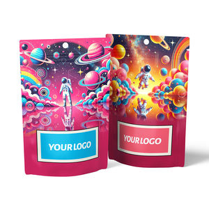 Sac thermoscellé 3.5 28g 1oz 1lb 1 lb Stockage des aliments Pochette debout Emballage en plastique Emballage en mylar estampage à chaud - Product Image 2