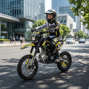 Motocicleta Todoterreno de 110cc, 4 Tiempos, 125cc, Motocross de Gasolina, <span class=keywords><strong>250cc</strong></span>, <span class=keywords><strong>Pit</strong></span> <span class=keywords><strong>Bike</strong></span> de 150cc de Alta Calidad - Product Image 1