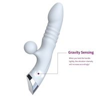 CE- und RoHS-zertifizierter neuer Vibrator mit Gravitationssensor für Frauen, Klitorisstimulation, Rabbit-Massagegerät, G-Punkt-Sexspielzeug