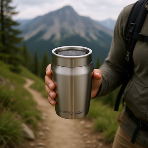 <b>Thermos</b> Thermocafe Stainless Steel Drinking Mug 16 Oz Insulated Travel <b>Cup</b> For Hot Cold Beverages - Product Image 3