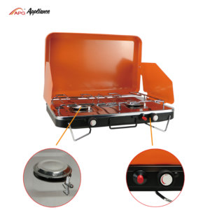 Estufa <span class=keywords><strong>de</strong></span> <span class=keywords><strong>Butano</strong></span> Portátil Ultraligera APG para Picnic, Estufa <span class=keywords><strong>de</strong></span> Gas <span class=keywords><strong>de</strong></span> 2 Quemadores, Estufa <span class=keywords><strong>de</strong></span> Jardín, Parrilla <span class=keywords><strong>de</strong></span> Gas Portátil - Product Image 4