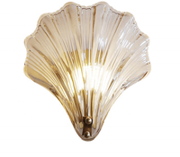 Lampe de salle de bain en cristal, décoration d'intérieur, lampe murale de chevet en cuivre montée en coin
