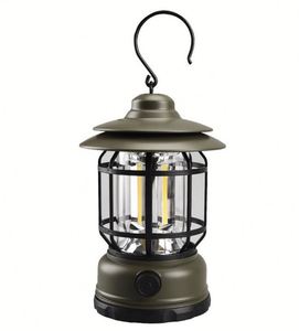 Lanterne de camping rétro portable, étanche, rechargeable par USB, à suspendre, pour la randonnée en plein air, lumière LED suspendue - Product Image 3