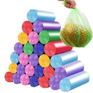 ถุงขยะ HDPE แบบมีฐานพับได้ รีไซเคิลได้ สำหรับใช้ในซูเปอร์มาร์เก็ตและงานนิทรรศการ - Product Image 1