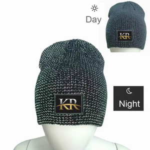 Tùy Chỉnh Mùa Đông Món Quà Giáng Sinh <span class=keywords><strong>Hat</strong></span> Dệt Kim Đảng Beanie <span class=keywords><strong>Hat</strong></span> Thể Thao Ngoài Trời Đêm Phản Quang <span class=keywords><strong>Hat</strong></span> Cho Nam Giới Phụ Nữ - Product Image 3
