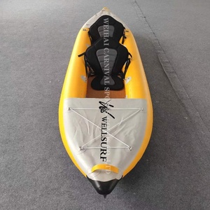 Kayak gonflable portable 2 places de haute qualité, nouveau design OEM, avec pagaie et pompe KY-470, kayak Drop Stitch, vente en gros - Product Image 1