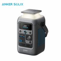Mini batterie de secours 288Wh Anker SOLIX C300 DC 300W LFP, batterie externe compacte double 140W Type-C pour le camping en plein air, la charge d'ordinateurs portables