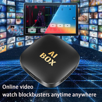 Boîte AI Mini Android 13 avec CarPlay et Android Auto sans fil, WiFi 5G, Plug and Play pour tous les appareils compatibles avec Netflix et YouTube