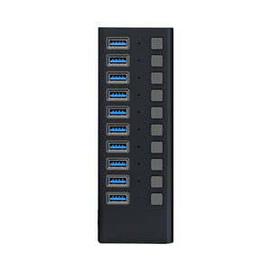11-Cổng USB 3.1 C Hub 48W <span class=keywords><strong>Power</strong></span> Adapter Expander Với Truyền Dữ Liệu Hợp Kim Nhôm Máy Tính Xách Tay Phụ Kiện Cổ Phiếu Có Sẵn - Product Image 2