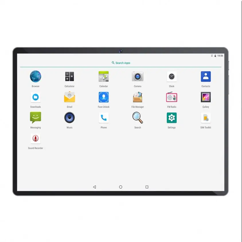 Tabletler telefonlar için 10.1 inç sıcak satış standı 10 In MTK6753 2GB 32GB Tablet Tablette düşük fiyat ile tablet pc