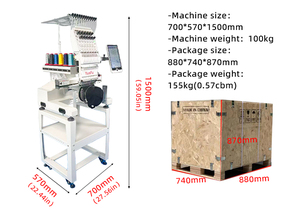 NOUVEAU STOCK Yunfu 6-Plus PR670E Machine à broder numérique informatisée à 15 aiguilles, 1200 tr/min, pour usage domestique, avec roulement et <span class=keywords><strong>table</strong></span> - Product Image 2