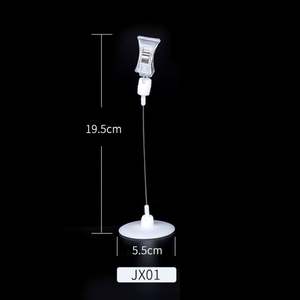 Clips Transparentes de Polipropileno para Etiquetas de Precios en Estantes de Tiendas, Clips Publicitarios para Bebidas, Comestibles, Dulces, Regalos, Supermercados y Almacenes - Product Image 3