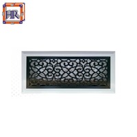 Grille de ventilation de plafond pour climatiseur décorative en acier inoxydable et aluminium moderne, couleur et taille personnalisables, design durable