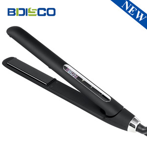 Hair Straightener 80-230C Touchscreen LCD Temperature Adjustment Tourmaline Ceramic <b>Electric</b> <b>Wired</b> - Product Image 4