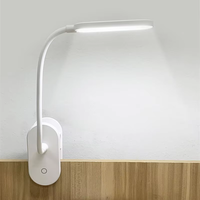 Lampe à pince LED carrée pliable moderne en PC, DC 5V, écologique, économe en énergie, personnalisable, vente en gros, 14/60/140LM
