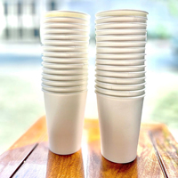 Gobelets en papier à mur unique de qualité supérieure verres jetables pour l'utilisation d'événements de fête de café de bureau du Vietnam