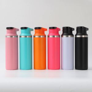 Botella Térmica de Acero Inoxidable de Doble Pared, Precio de Fábrica, Venta al Por Mayor, para Deportes, Aire Libre, Camping, con Tapa y Vasos - Product Image 2