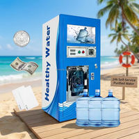 Distributeur d'eau de qualité alimentaire à filtration multiple entièrement automatique, nouveau modèle, vente chaude en usine, idéal pour la plage