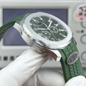 Montre mécanique multifonctionnelle 3K Designer Green Moonphase en acier inoxydable avec éclairage nocturne 39,9 mm, montre de sport et de loisirs pour homme - Product Image 5