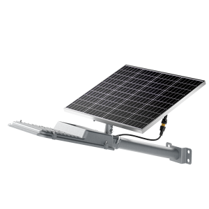 Lampe solaire de rue professionnelle 200W IP66, panneau solaire MONO, batterie 22AH, projecteur LED ultra-lumineux 2100LM avec télécommande - Product Image 3