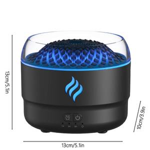 Difusor de Aroma Volcán Recargable USB de 280 ml con Luz de Colores, Humidificador con Luz LED de 7 Colores, para Uso en Casa, Auto/Hotel, 30dB - Product Image 6