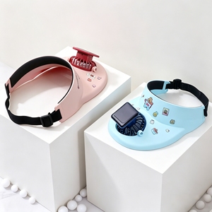 หมวกพัดลมพลังงานแสงอาทิตย์แบบพกพา 3 ระดับความเร็ว ชาร์จ USB ได้ ใช้งานแบบแฮนด์ฟรี เหมาะสำหรับการเดินทาง ใช้ในรถยนต์ และสำหรับผู้หญิง/เด็กผู้หญิง - Product Image 2