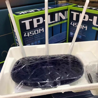 Router Inalámbrico TP-LINK Usado TL-WR886N 2.4G 450M Firmware en Inglés 1 Año de Garantía 1 Puerto WAN + 4 Puertos LAN