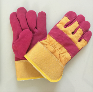Gants en cuir fendu à double paume Design de paume supplémentaire pour une protection et un confort maximum Idéal pour le travail manuel et les travaux industriels - Product Image 5