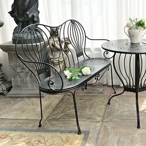 INNOVA Eco-friendly Home Living Room Accent Modern Durable Black <b>White</b> Long Metal <b>Chair</b> Apartment <b>Dining</b> Exterior Use Hotel - Product Image 5