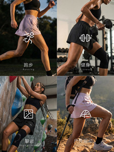 Nouvelle Arrivée 2026 Jupe-short de sport pour femme avec short de sécurité intégré, anti-frottement, polyvalente pour l'entraînement et le quotidien en extérieur - Product Image 2