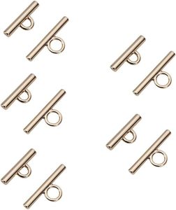 Lot de fermoirs à bascule en fer pour chaînes plates, connecteurs de fermeture en T, attaches pour sangles de sac à main, organisateur de sac en feutre - Product Image 4