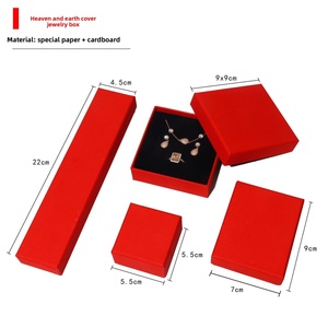 Boîte à bijoux en papier de luxe pour ranger les bagues, les boucles d'oreilles, les colliers, les pendentifs, emballage cadeau pour bijoux, boîte en papier - Product Image 6