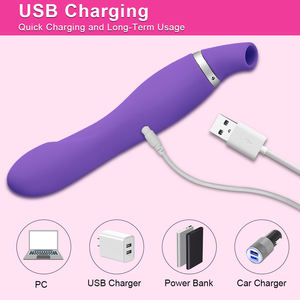 二合一影音双电机振动器按摩吸振双功能产品g点多重刺激成人性玩具 - Product Image 4