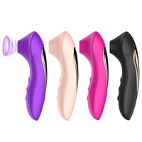 Klitoris-Saugvibrator mit 10 Vibrationsmodi Stimuliert Brüste und Klitoris USB-Aufladbar Silikonmaterial