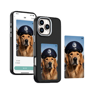 Ốp lưng điện thoại thông minh AERMY Aermy 2025 NFC màn hình E Ink thông minh, hiển thị nhiều màu sắc hơn, có giá đỡ, dành cho iPhone 16 Pro Max, có thể tự thiết kế - Product Image 4