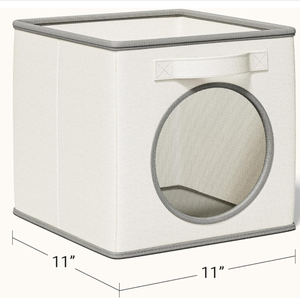 Boîte de <span class=keywords><strong>rangement</strong></span> pliable pour produits pour bébés en tissu Oxford avec étiquette privée personnalisée, boîte de <span class=keywords><strong>rangement</strong></span> carrée pour enfants, organisateur de jouets - Product Image 2