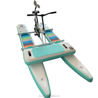 Bateau à eau à double ponton, design ultra stable et durable pour diverses conditions d'eau, performances fiables