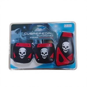 Kit Modifikasi Pedal Mobil Universal Grosir, Pedal Kopling Akselerator, Plastik ABS Permukaan Karet Anti-Selip, Pedal Rem CS-01 China - Product Image 1