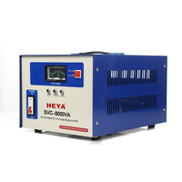 Régulateur de courant alternatif automatique de haute précision 10KVA 220V SVC contrôle de servomoteur affichage LED stabilisateur de tension monophasé