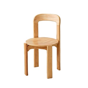 Sillas de <span class=keywords><strong>Comedor</strong></span> Modernas de Lujo para el Hogar, Sillas Cómodas y Duraderas de Madera Sólida, Tamaño Pequeño L022 - Product Image 2