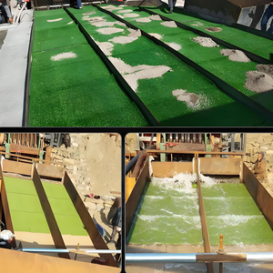 Alfombra PARA Lavado De Oro Alfombras Negras PARA Mineria Oro De Rio Alfombra Gold Sluice Matting Gold Washing Rugs - Product Image 2