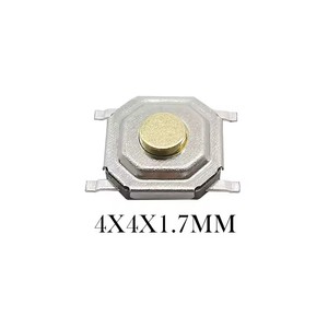สวิตช์กดแบบสัมผัส SMD ขนาด 4x4 มม. สำหรับติดตั้งบนแผงวงจรพิมพ์ (PCB) แบบมินิ 4 ขา สวิตช์กดแบบกดติดปล่อยดับ ขนาด 4*4*4.<span class=keywords><strong>3</strong></span>/<span class=keywords><strong>3</strong></span>.5/<span class=keywords><strong>3</strong></span>/<span class=keywords><strong>2</strong></span>.5/<span class=keywords><strong>2</strong></span>.<span class=keywords><strong>3</strong></span>/<span class=keywords><strong>2</strong></span>/1.7 มม. - Product Image 4